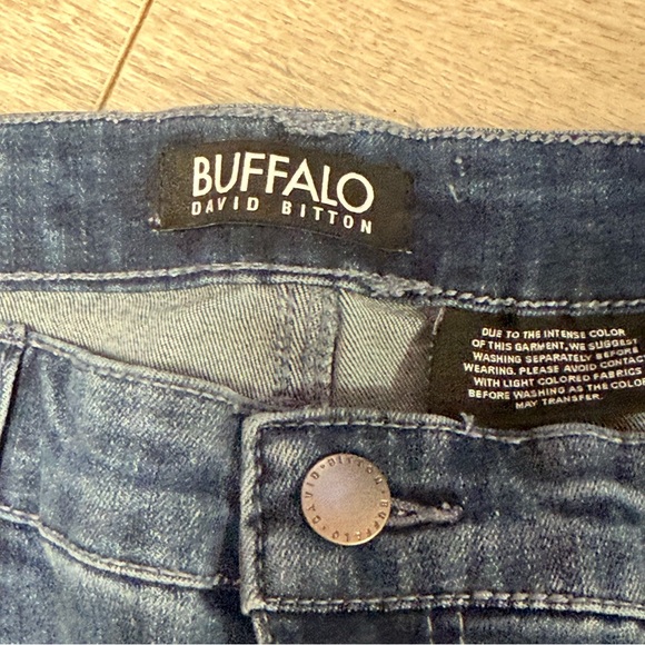 Buffalo David Bitton Alyssa High Rise Straight Leg Stretch Denim Jeans Sz 8/29 - Picture 5 of 11